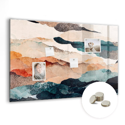 Magnet board Abstract landschap