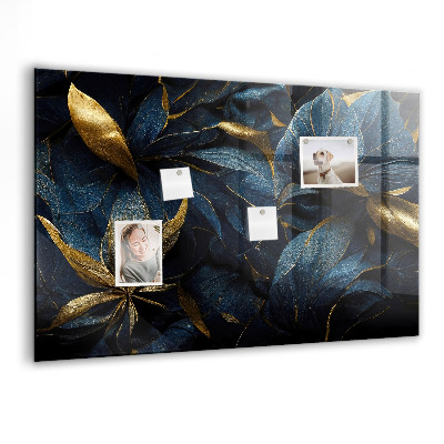 Magnetisch wandbord Decoratieve bloemen