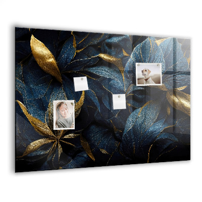 Magnetisch wandbord Decoratieve bloemen