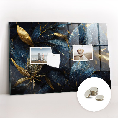 Magnetisch wandbord Decoratieve bloemen