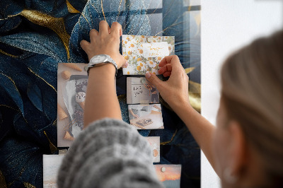 Magnetisch wandbord Decoratieve bloemen