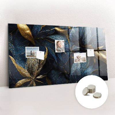 Magnetisch wandbord Decoratieve bloemen