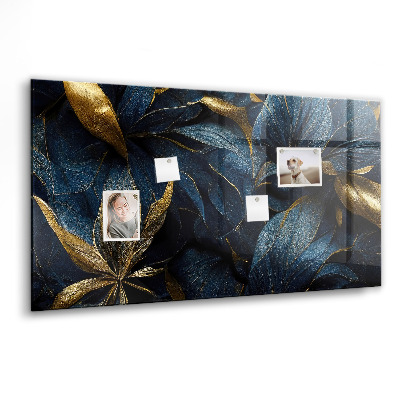 Magnetisch wandbord Decoratieve bloemen