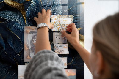 Magnetisch wandbord Decoratieve bloemen