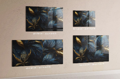 Magnetisch wandbord Decoratieve bloemen