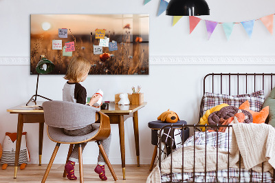 Magnet board Zonsopgang op het veld