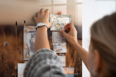 Magnet board Zonsopgang op het veld