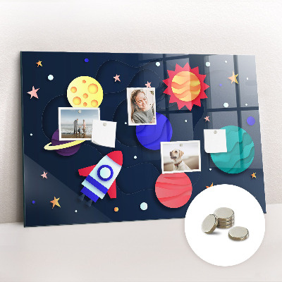 Memobord keuken Kinderruimte