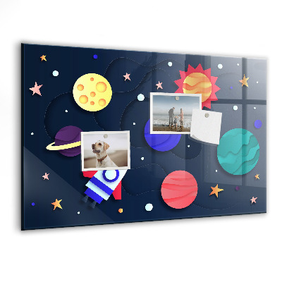 Memobord keuken Kinderruimte