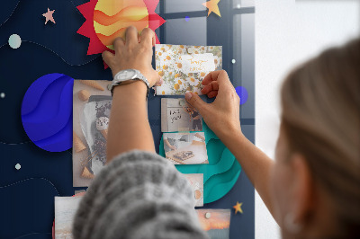 Memobord keuken Kinderruimte