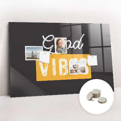 Magnetisch wandbord Motiverend citaat