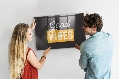 Magnetisch wandbord Motiverend citaat