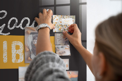 Magnetisch wandbord Motiverend citaat