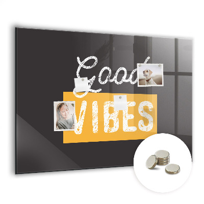 Magnetisch wandbord Motiverend citaat