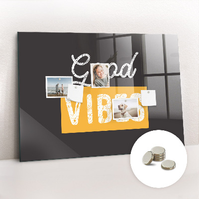 Magnetisch wandbord Motiverend citaat