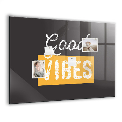 Magnetisch wandbord Motiverend citaat