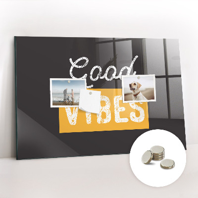 Magnetisch wandbord Motiverend citaat