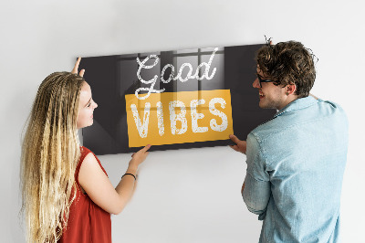 Magnetisch wandbord Motiverend citaat