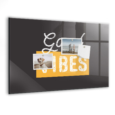 Magnetisch wandbord Motiverend citaat
