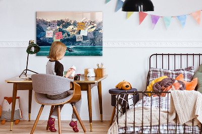 Magnetisch wandbord Walviswater