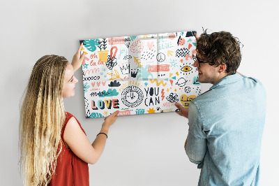 Magnet board Foto's schetsen