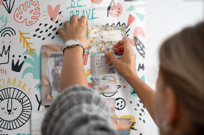 Magnet board Foto's schetsen