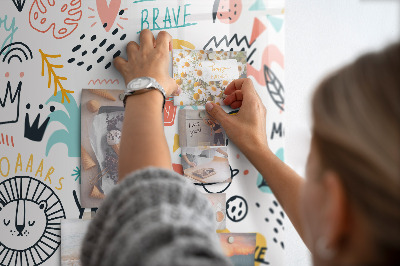 Magnet board Foto's schetsen