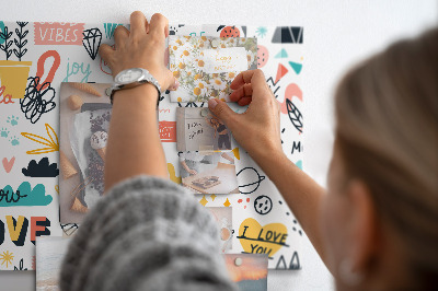 Magnet board Foto's schetsen