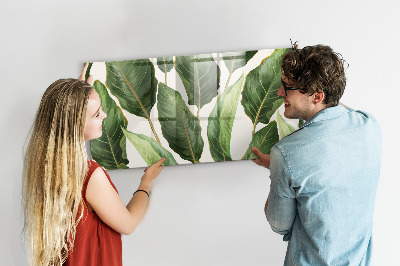 Memobord keuken Palmbladeren