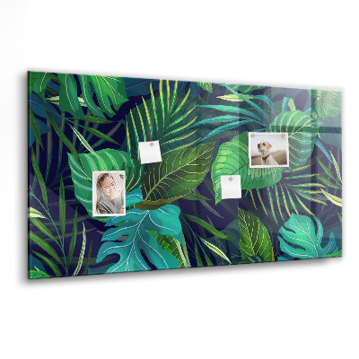 Magnet board Exotische bladeren