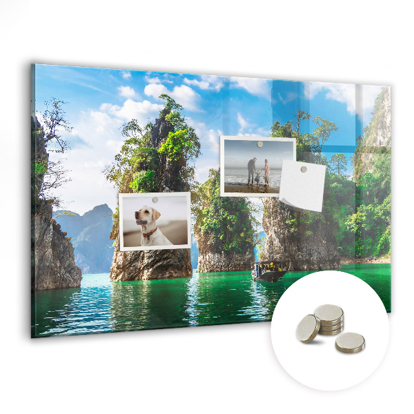 Magnet board Meerbomen natuur