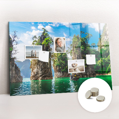 Magnet board Meerbomen natuur