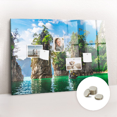 Magnet board Meerbomen natuur