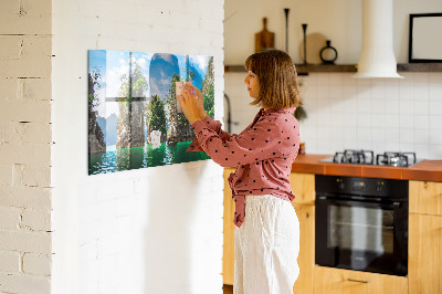 Magnet board Meerbomen natuur