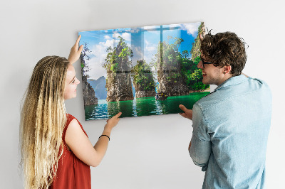 Magnet board Meerbomen natuur