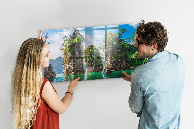 Magnet board Meerbomen natuur