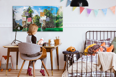 Magnet board Meerbomen natuur