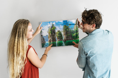 Magnet board Meerbomen natuur