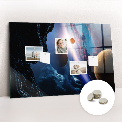 Magnetisch wandbord Groot sterrenstelsel