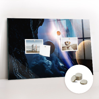 Magnetisch wandbord Groot sterrenstelsel