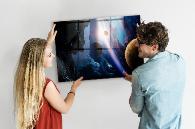 Magnetisch wandbord Groot sterrenstelsel