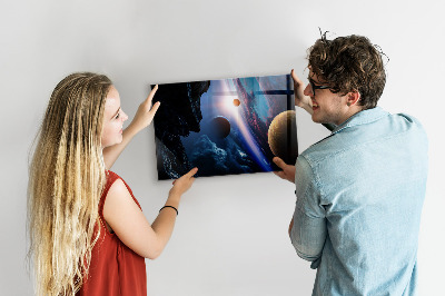 Magnetisch wandbord Groot sterrenstelsel