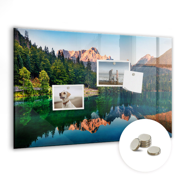 Memobord keuken Meerlandschap