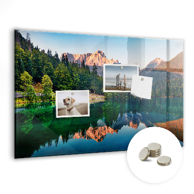 Memobord keuken Meerlandschap