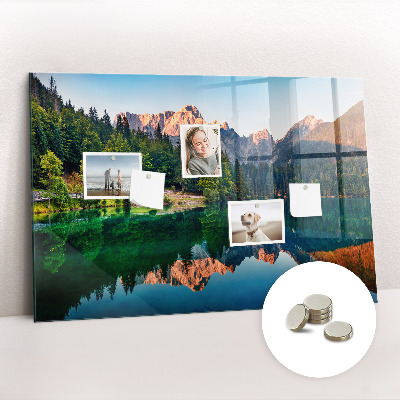 Memobord keuken Meerlandschap