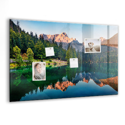 Memobord keuken Meerlandschap