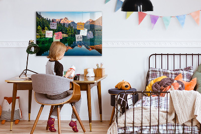 Memobord keuken Meerlandschap