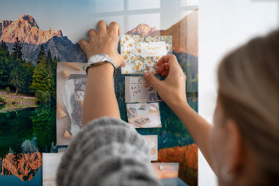 Memobord keuken Meerlandschap