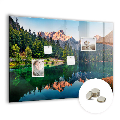 Memobord keuken Meerlandschap