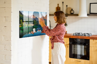 Memobord keuken Meerlandschap